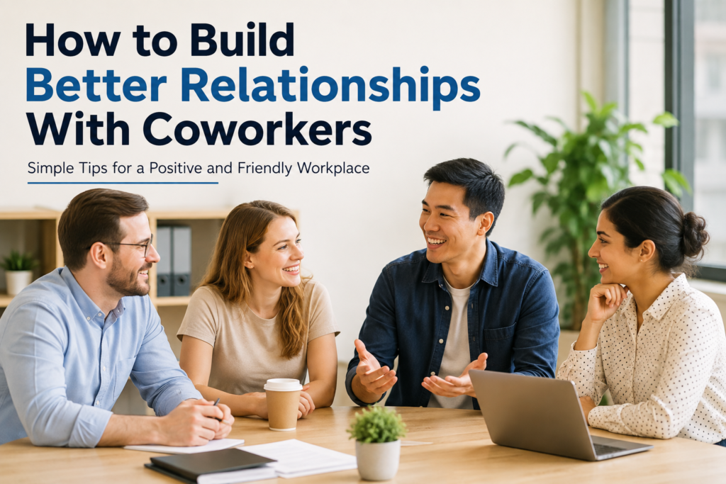 How to Build Better Relationships With Coworkers