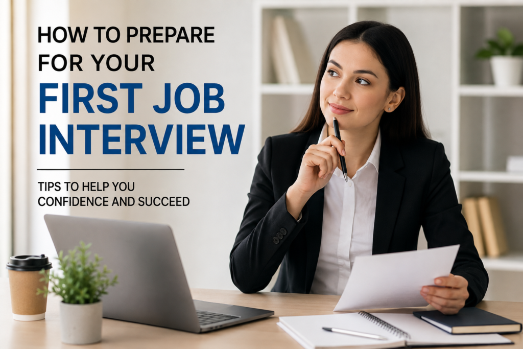 How to Prepare for Your First Job Interview