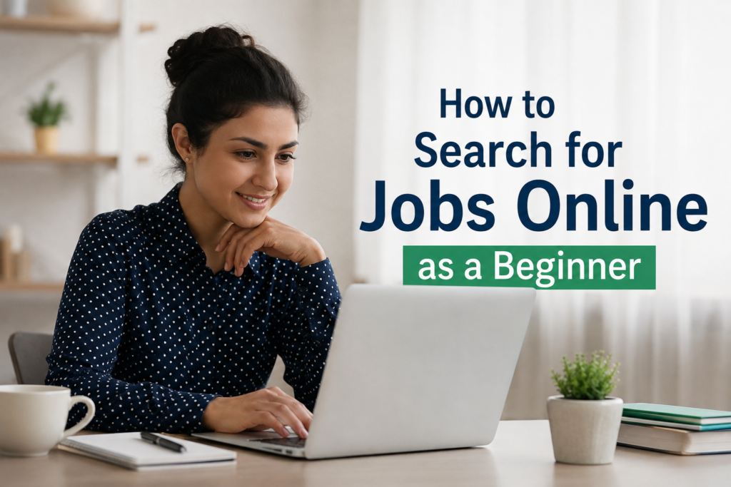 How to Search for Jobs Online as a Beginner