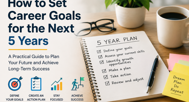 How to Set Career Goals for the Next 5 Years