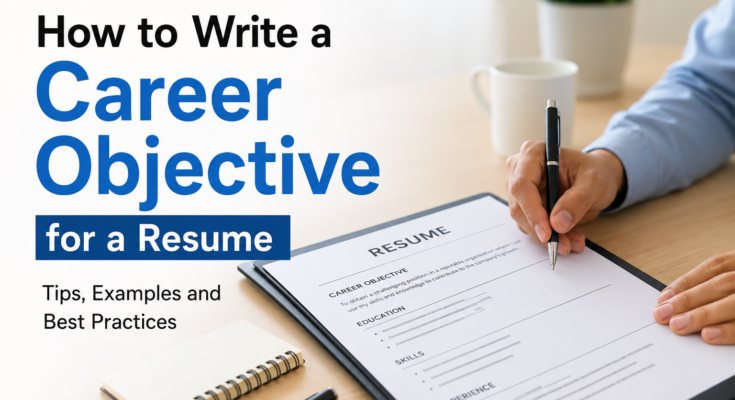 How to Write a Career Objective for a Resume