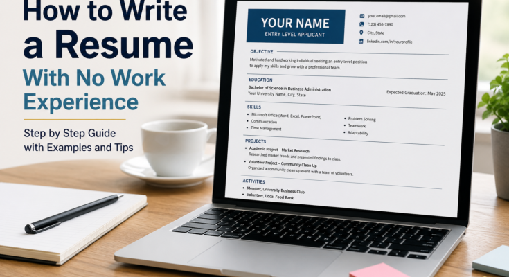 How to Write a Resume With No Work Experience